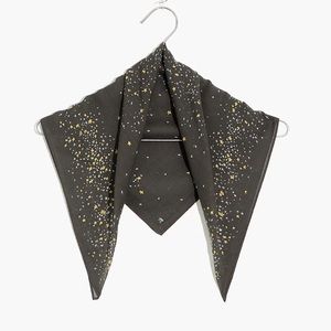 Madewell | Metallic Star Bandana | Charcoal | OS